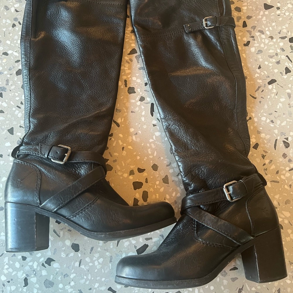 frye kelly over the knee boot